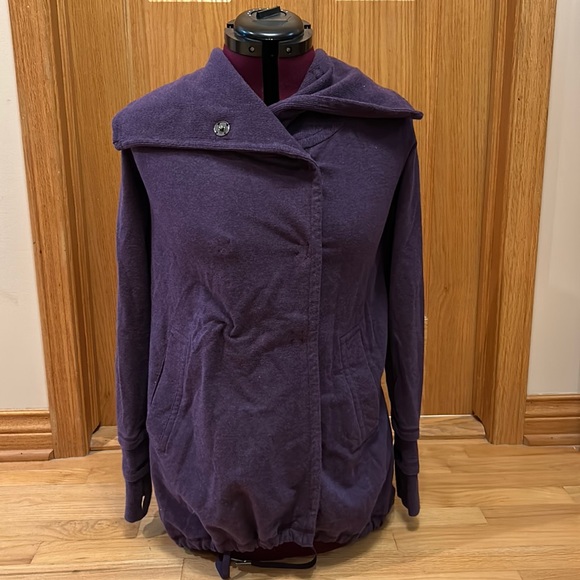 Lulu lemon button up sweatshirt - Picture 1 of 4